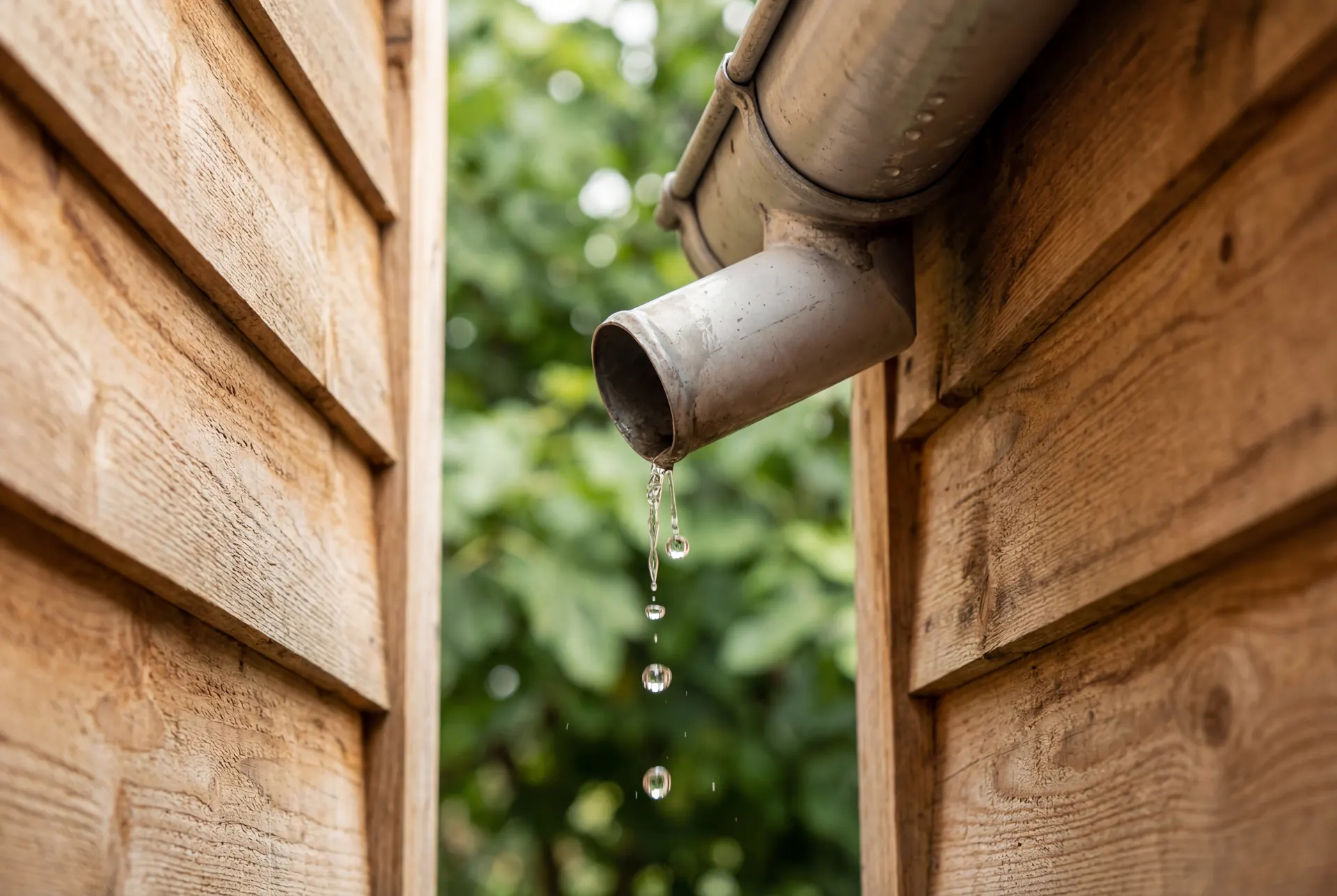 Downspout Repair — professional gutter work